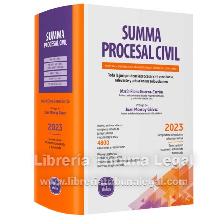 SUMMA PROCESAL CIVIL 2023