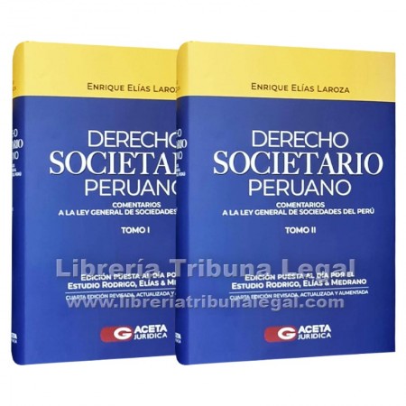 DERECHO SOCIETARIO PERUANO....