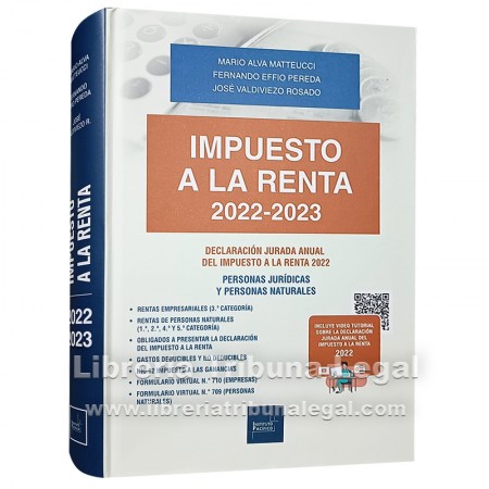 IMPUESTO A LA RENTA 2022-2023