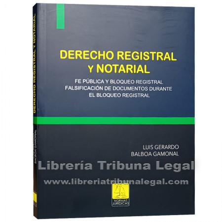 DERECHO REGISTRAL Y...