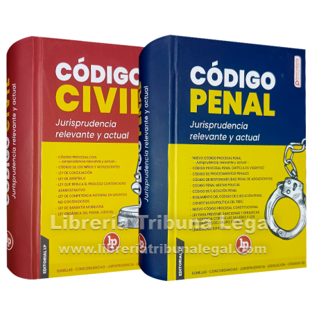 PACK CÓDIGO CIVIL Y PENAL...