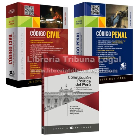 PACK CÓDIGO CIVIL Y PENAL...