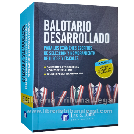 BALOTARIO DESARROLLADO PARA...