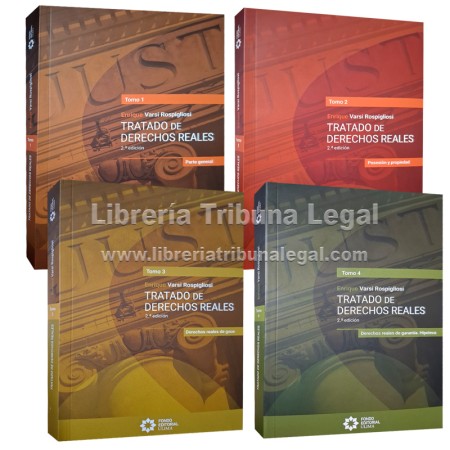 TRATADO DE LOS DERECHOS REALES 4 TOMOS 2025