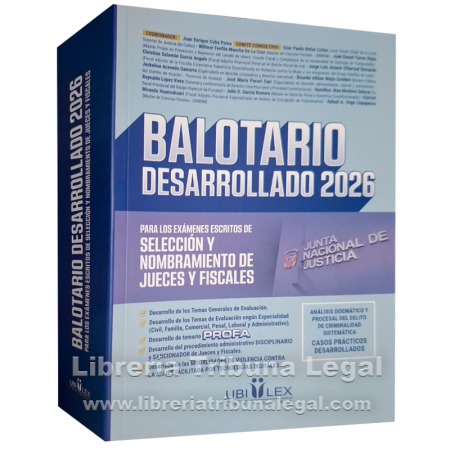 BALOTARIO DESARROLLADO 2026...