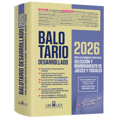 BALOTARIO DESARROLLADO 2026...