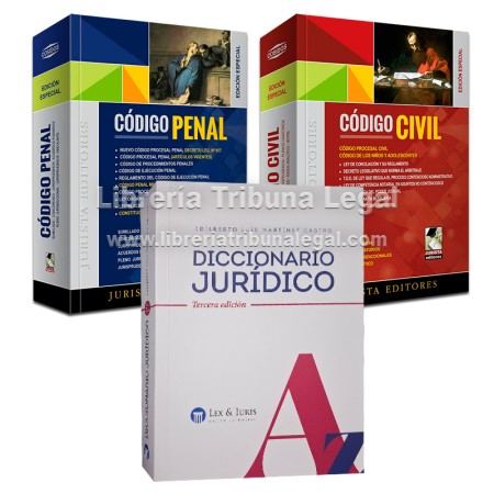PACK DICCIONARIO JURÍDICO,...