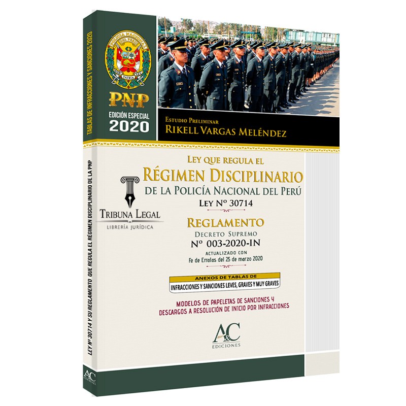 Ley Que Regula El RÉgimen Disciplinario De La Policia Nacional Del PerÚ 6487