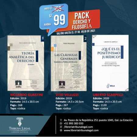 PACK DERECHO Y FILOSOFÍA